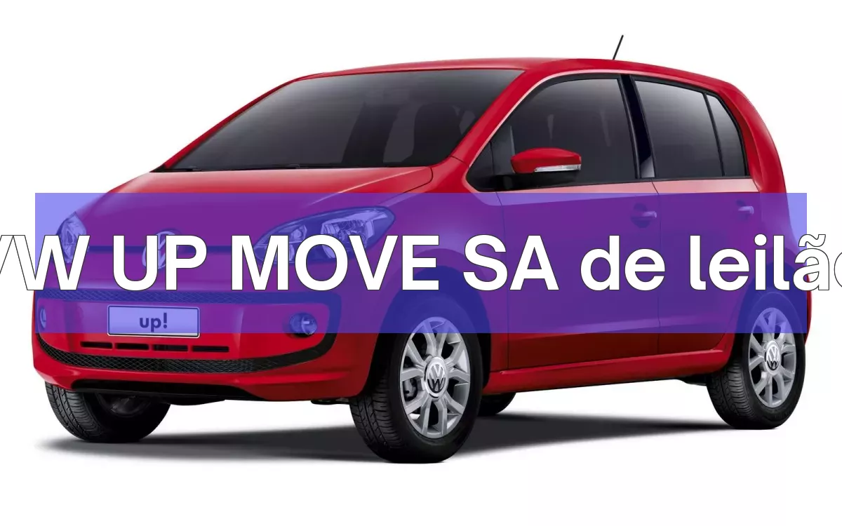 VW UP MOVE SA em leilão