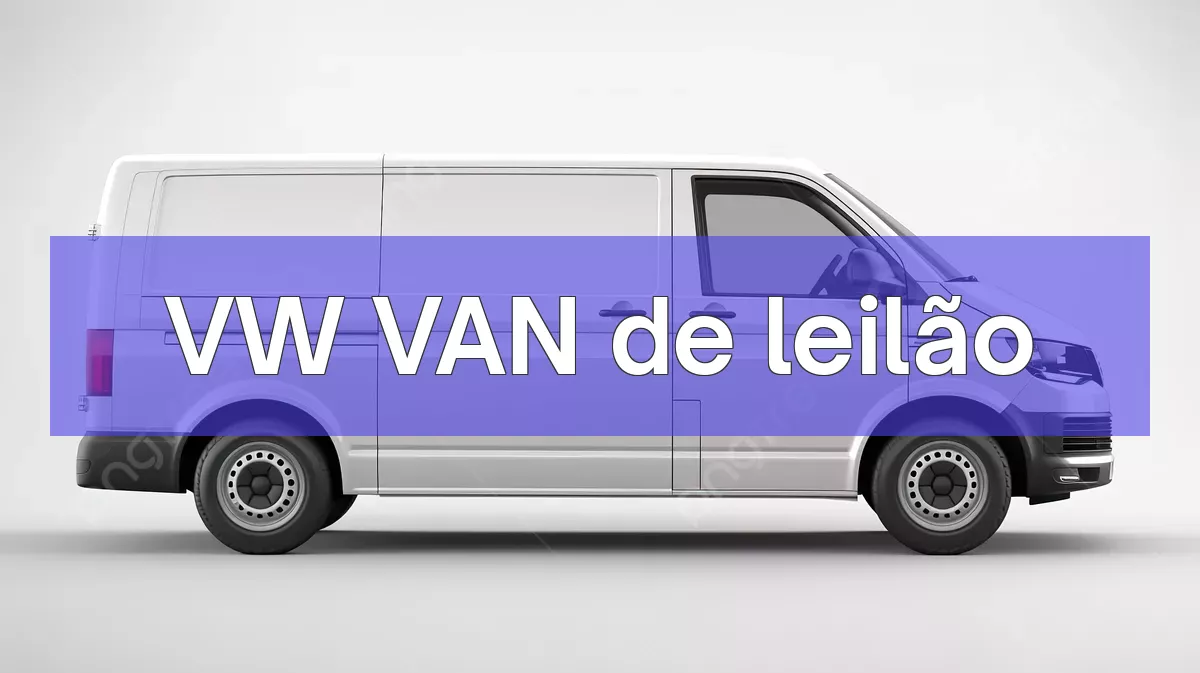 VW VAN em leilão