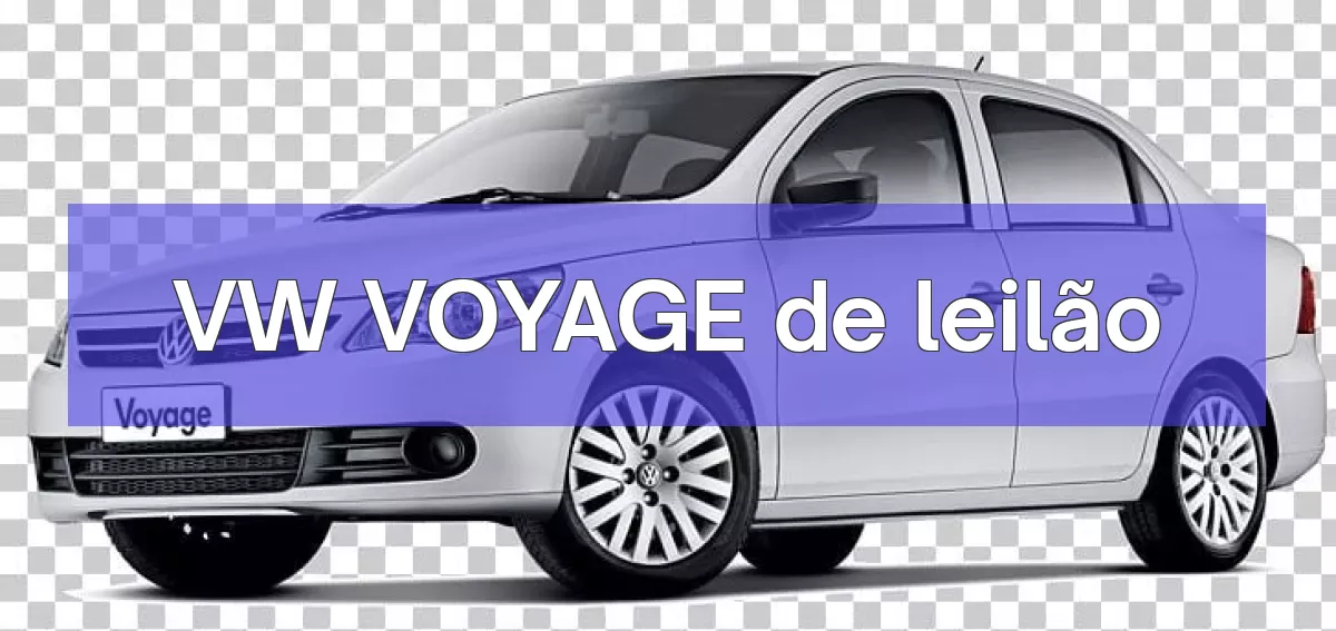 VW VOYAGE em leilão