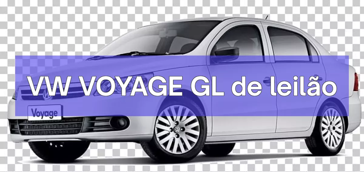 VW VOYAGE GL em leilão