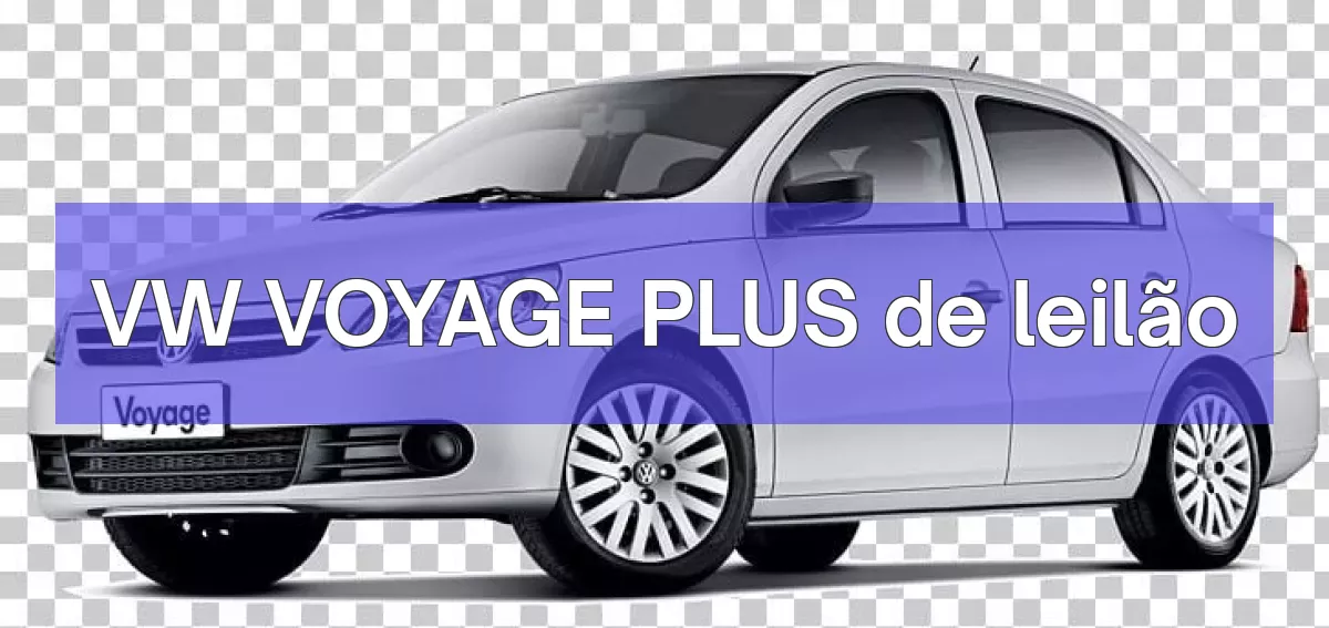 VW VOYAGE PLUS em leilão