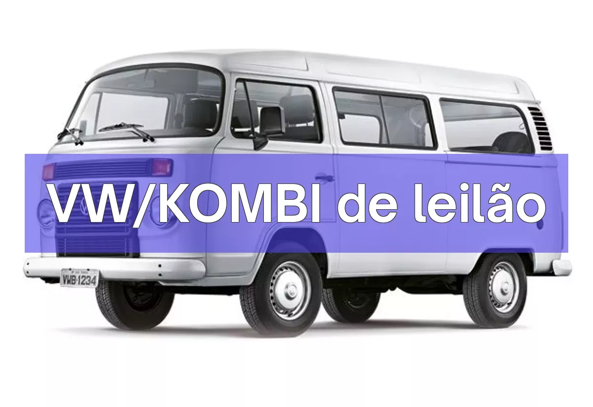 VW/KOMBI em leilão