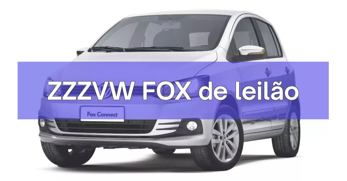 ZZZVW FOX em leilão