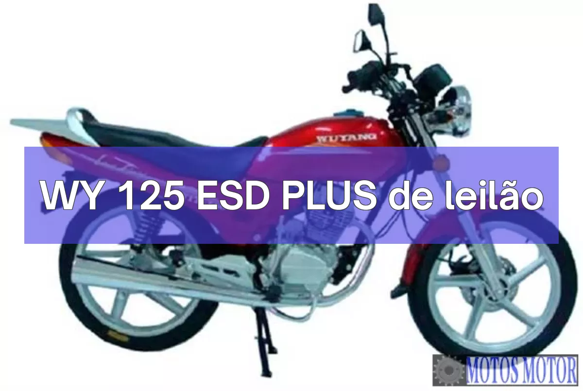 WY 125 ESD PLUS em leilão