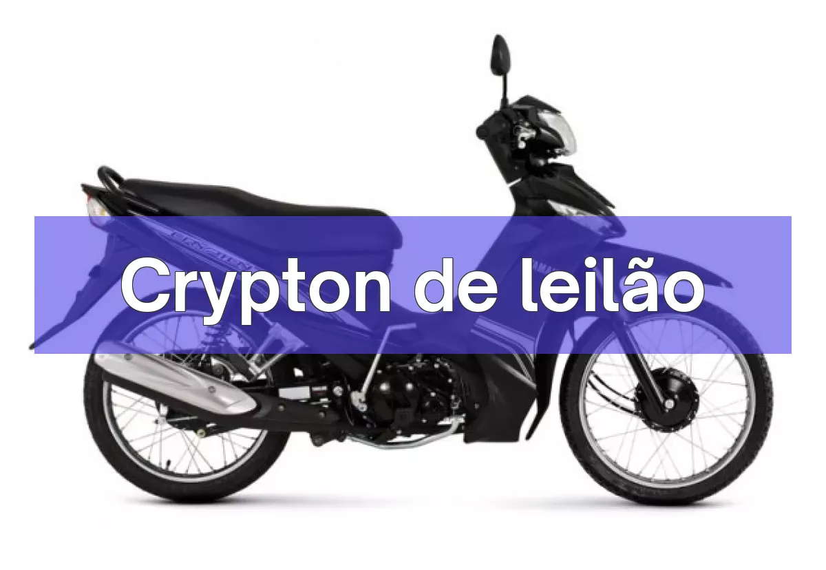 Crypton em leilão