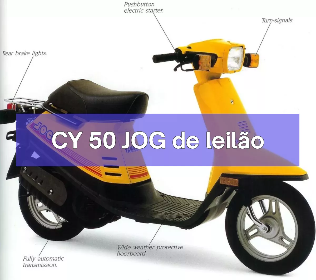 CY 50 JOG em leilão