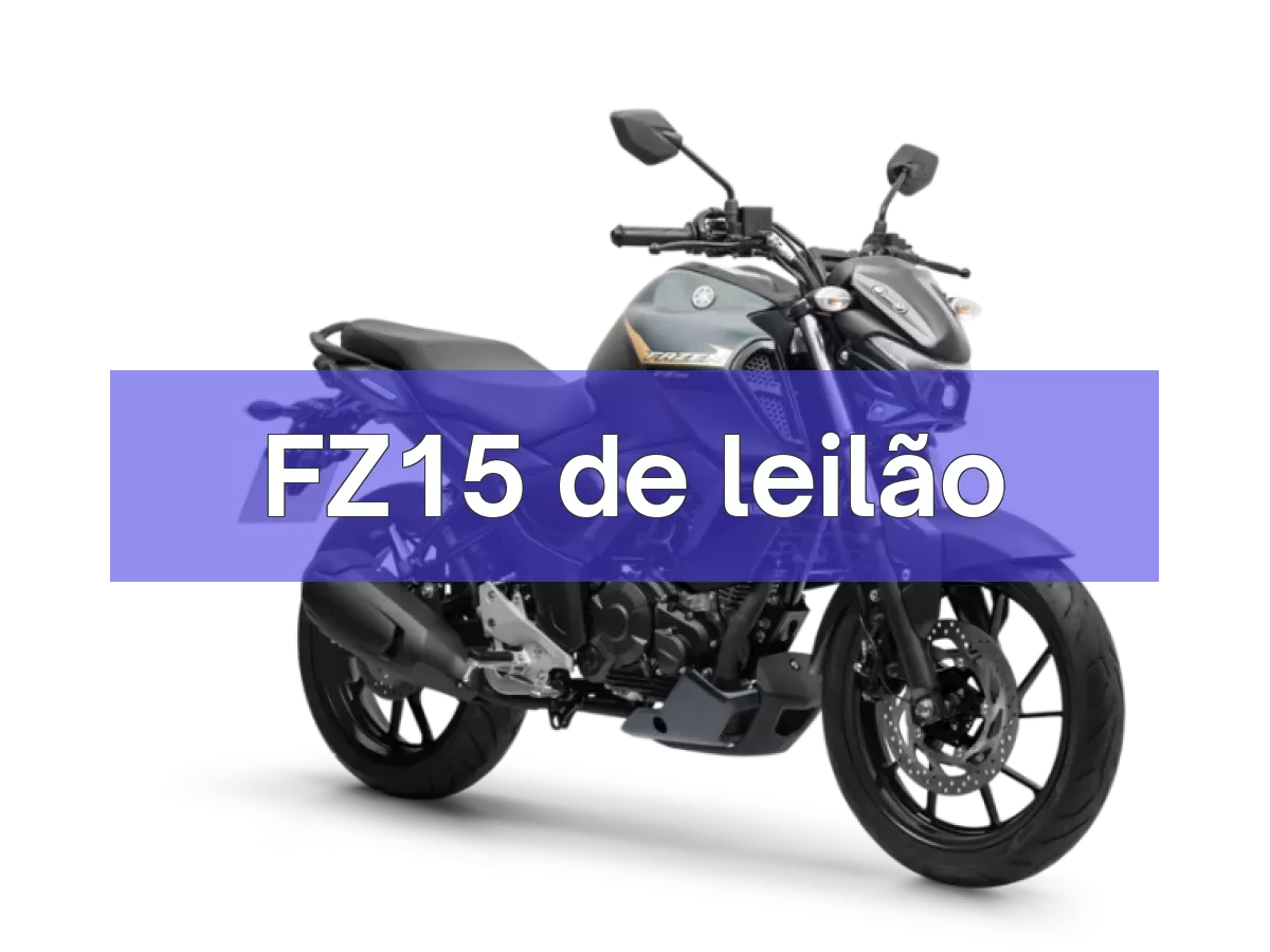 FZ15 em leilão