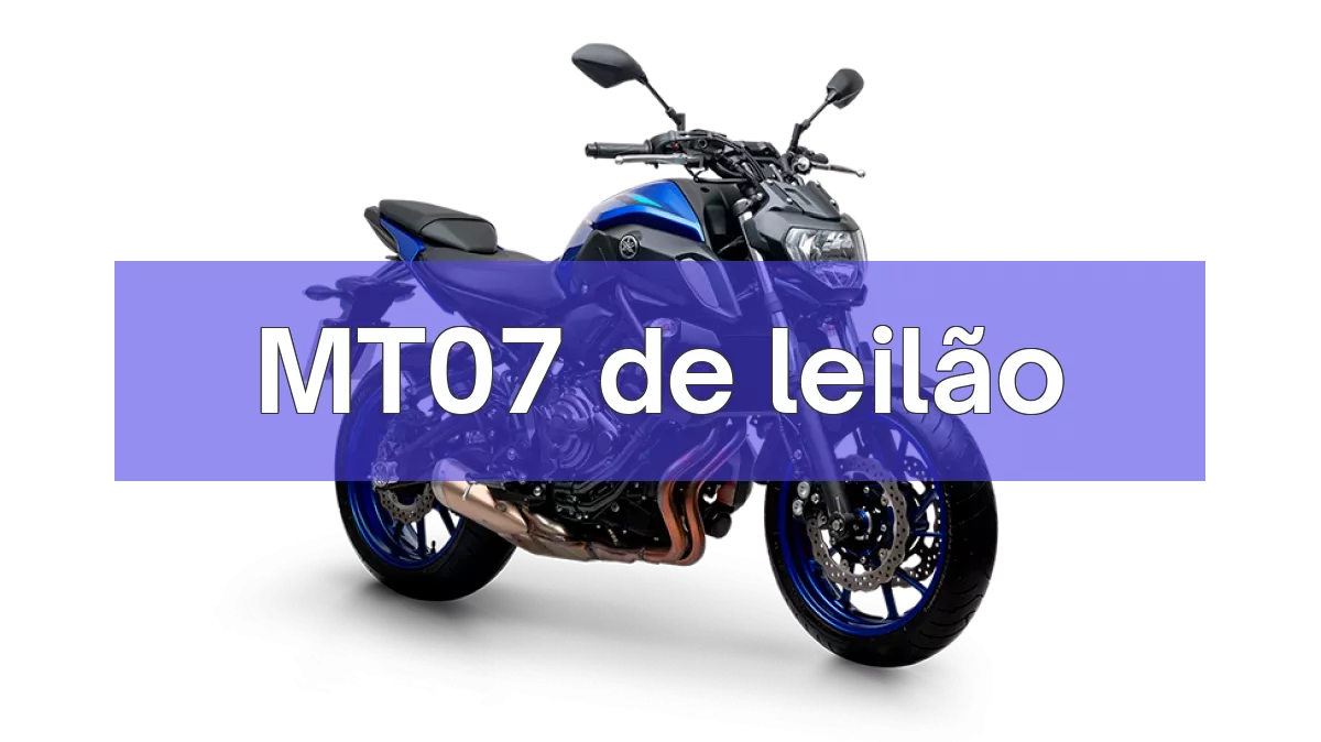 MT07 em leilão