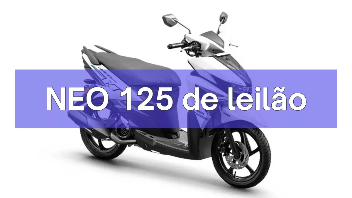 NEO 125 em leilão