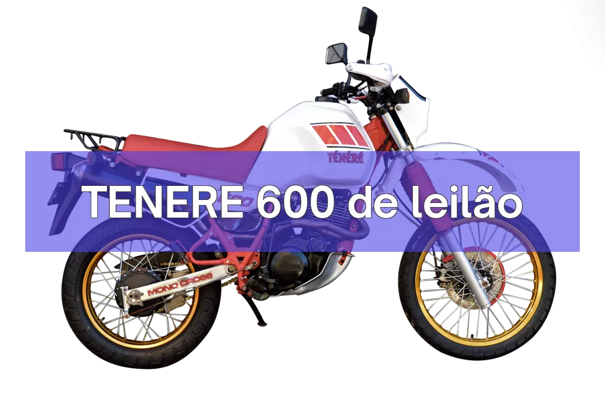 TENERE 600 em leilão