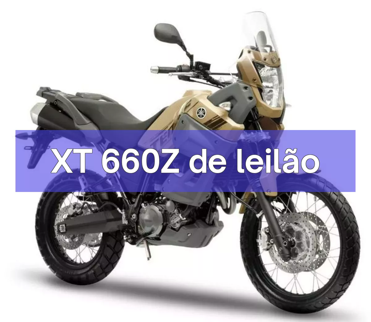 XT 660Z em leilão