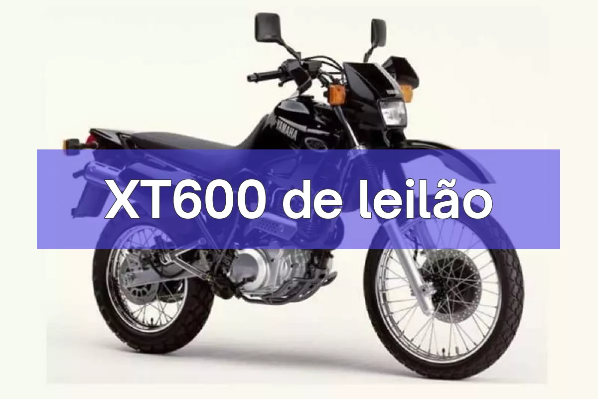 XT600 em leilão