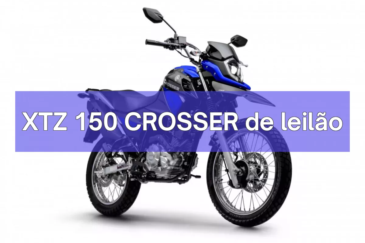 XTZ 150 CROSSER em leilão