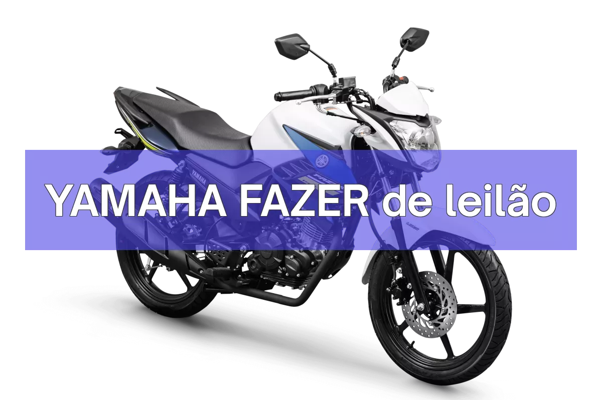 YAMAHA FAZER em leilão