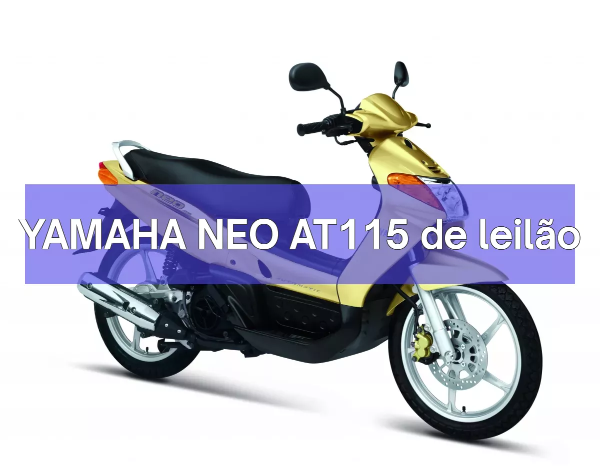 YAMAHA NEO AT115 em leilão