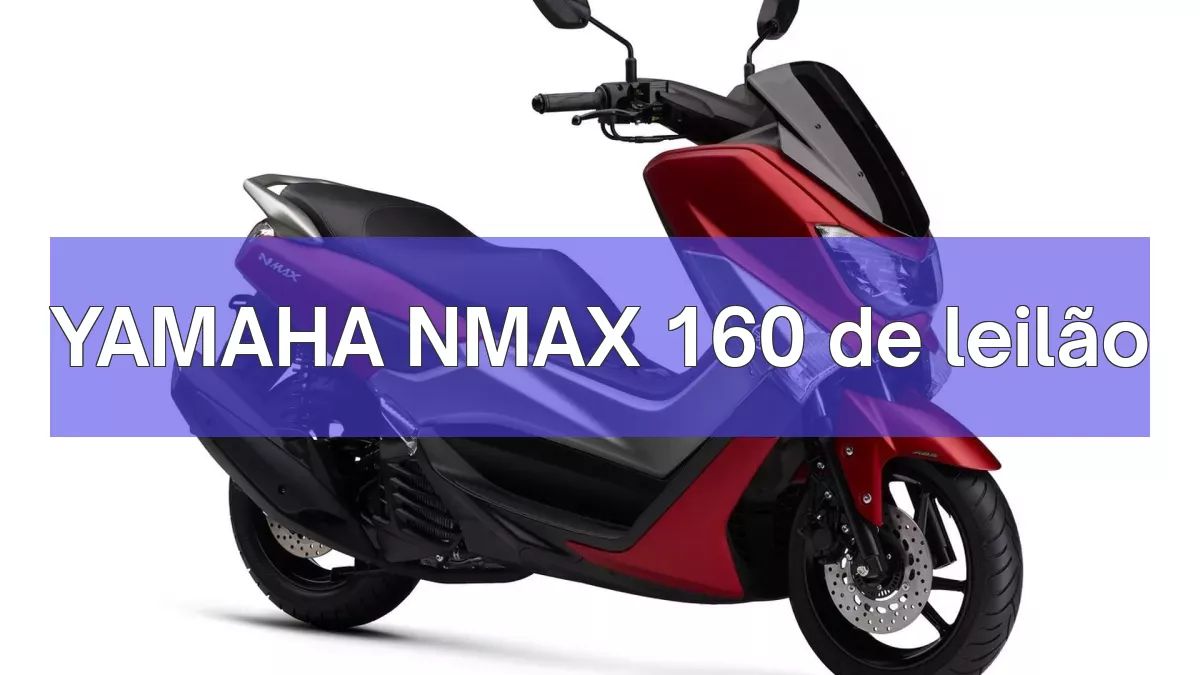 YAMAHA NMAX 160 em leilão