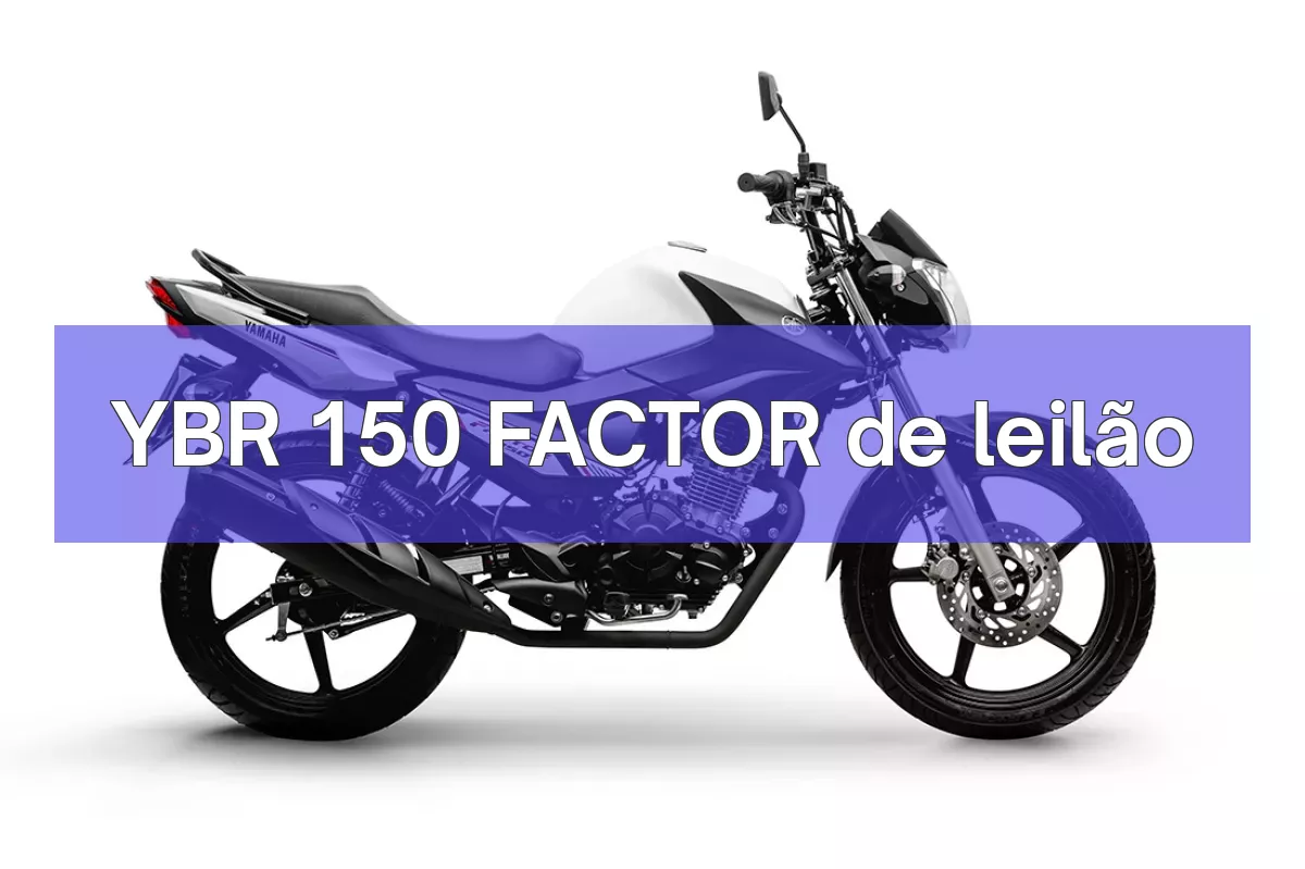 YBR 150 FACTOR em leilão