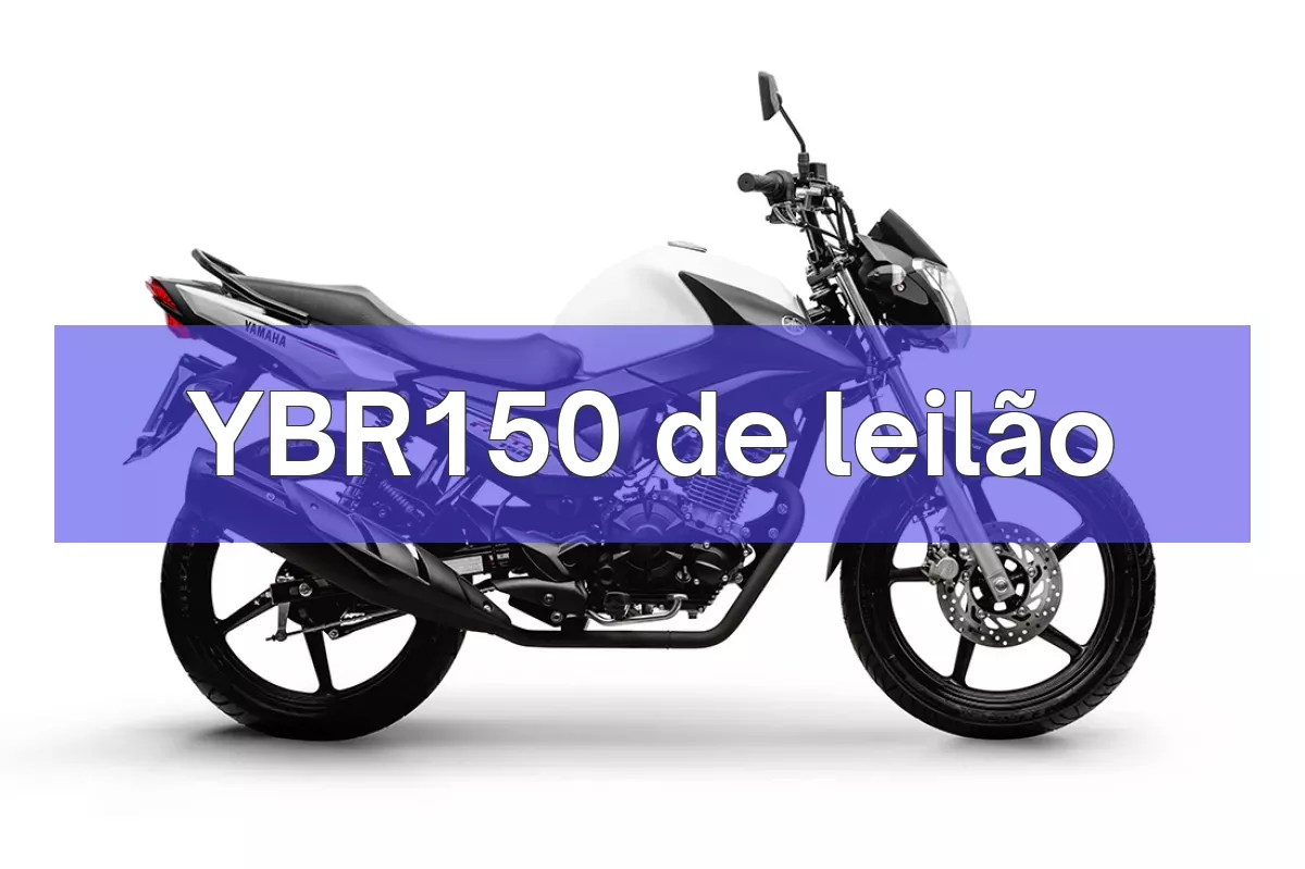 YBR150 em leilão