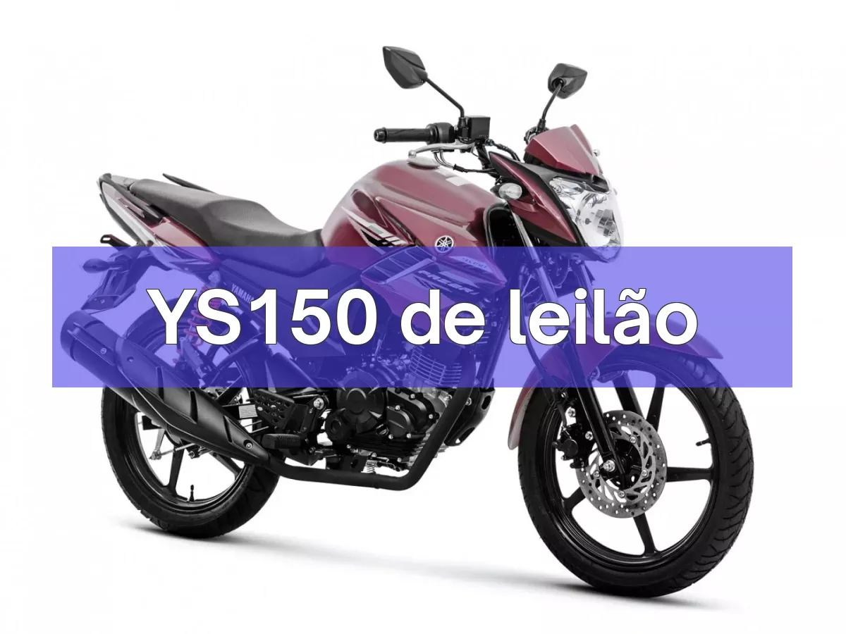 YS150 em leilão
