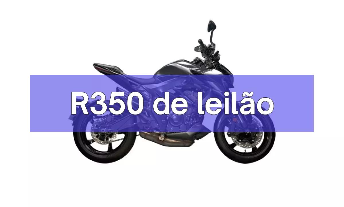 R350 em leilão