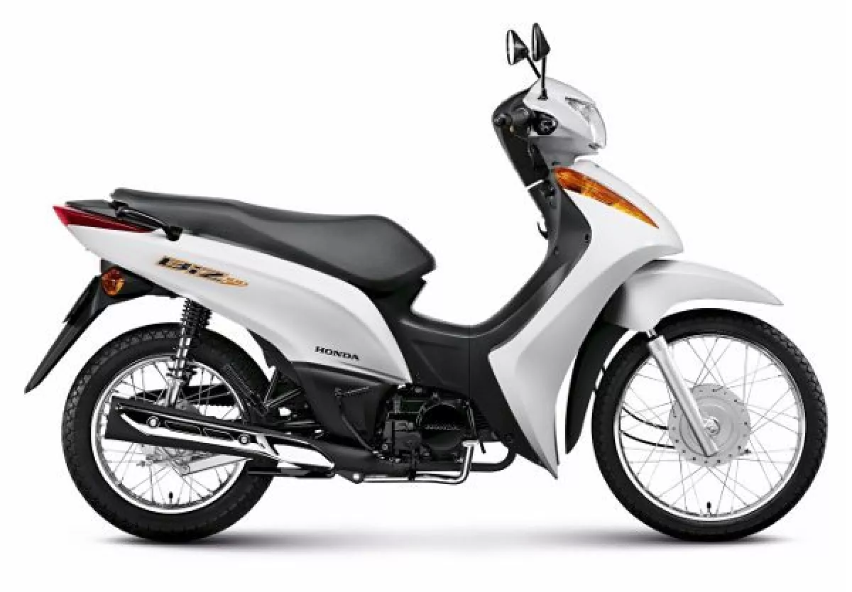 HONDA C100 BIZ MAIS 2004 2005 PRETA